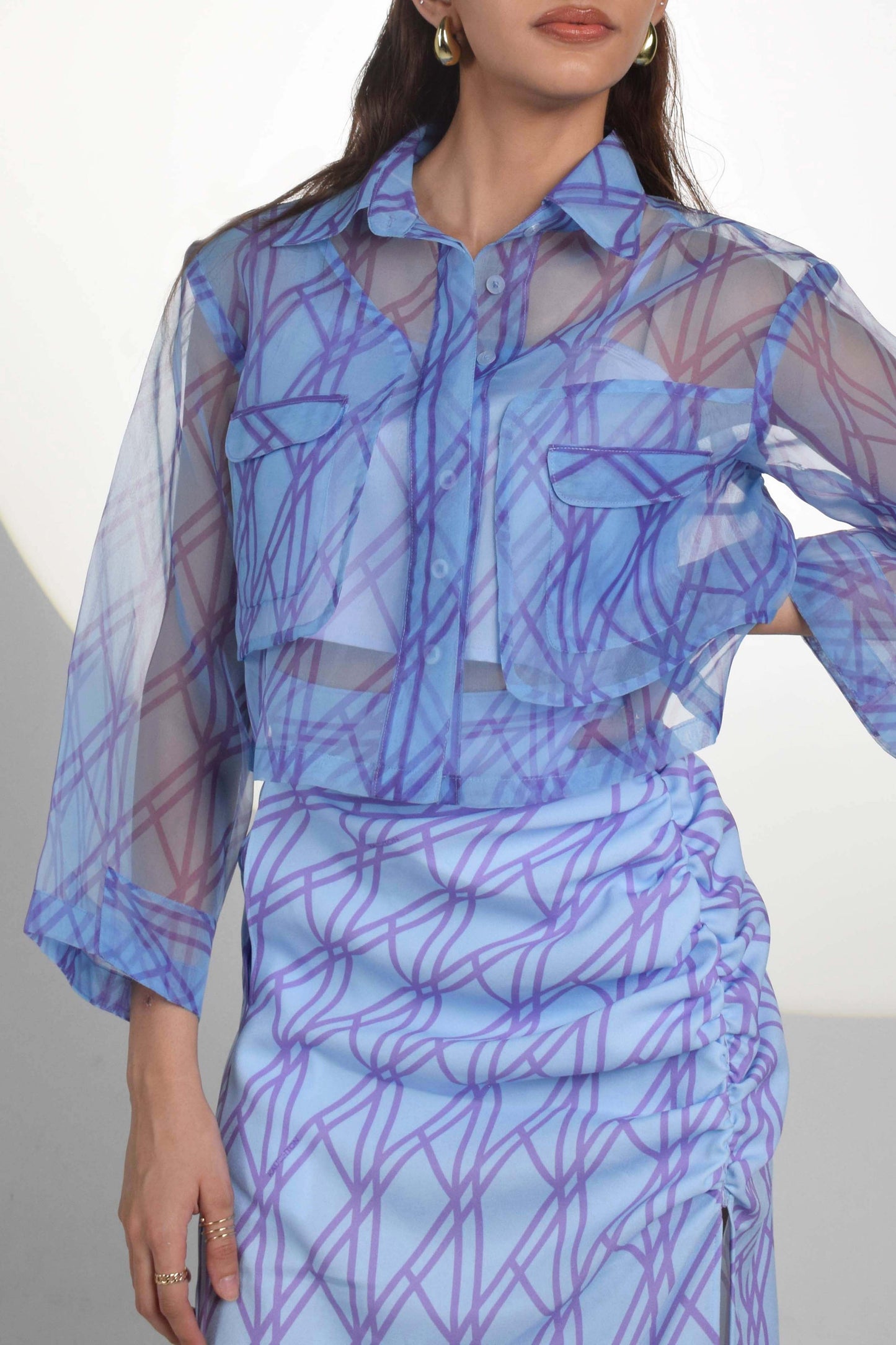 trendy womens skirt suit sets Online at price